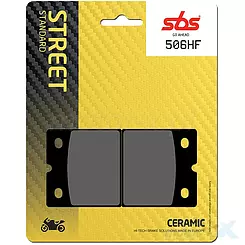 Klocki hamulcowe ceramiczne SBS Ceramic Street 506HF