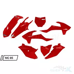 Zestaw osłon nadwozia czerwony UFO Plast Gas Gas MC 85