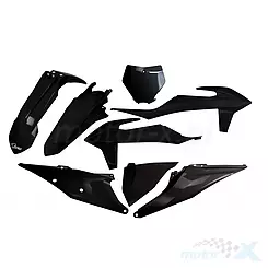 Zestaw osłon nadwozia czarny UFO Plast KTM SX / SX-F 