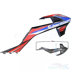 Osłona zbiornika paliwa prawa czerwona Pit Bike Barton DB 27