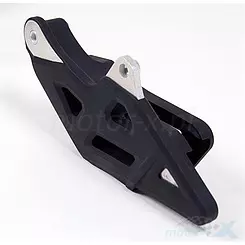 Prowadnica łańcucha napędowego, czarna, wzmacniana, aluminiowa, Racetech CRUKTMNR016