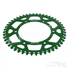 Zębatka tylna 520 49 zębów, Supersprox 489 (JTR460), aluminiowa 7075-T6 ERGAL, zielona