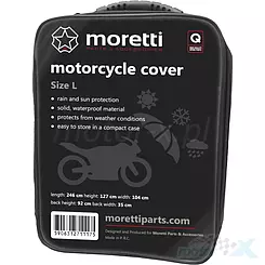 Pokrowiec motocyklowy 246x93x127cm Moretti Parts