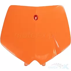 Tablica na numer startowy, pomarańczowa, UFO Plast KT03063127