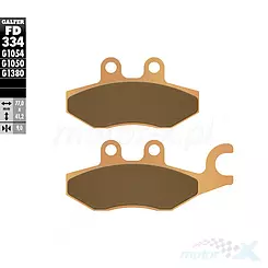 Klocki hamulcowe Galfer Sintered Street FD334G1380