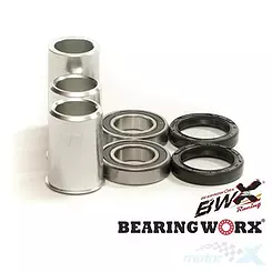 Łożyska koła przedniego z uszczelniaczami i tulejami Bearing Worx WRK70005 (25-1363)