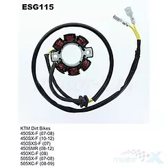 Stator iskrownik, stojan alternatora, uzwojenie alternatora, Electrosport ESG115