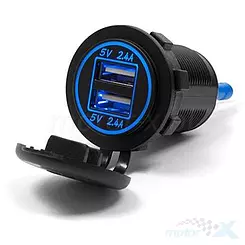 Gniazdo USB Quick Charge Biketec BTMUS09