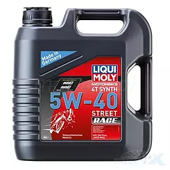 Olej silnikowy 4T, Liqui Moly Race, 5W40 syntetyczny 4L