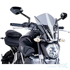 Szyba czołowa, lekko przyciemniana, Puig 7016H Touring, Yamaha MT-07