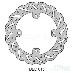 Tarcza hamulcowa, tylna, wave, Delta Braking DBD015 (NG799X)