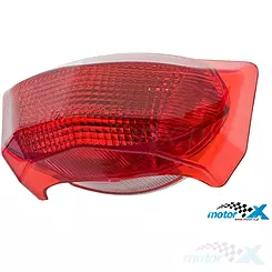 Lampa, czerwony klosz, Husqvarna / Malaguti XTM, XSM / MBK X-Limit / Yamaha DT R, DT X (E)