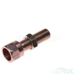 Śruba regulacji linki, z nakrętką, gwint M6x0.75mm, długa, WM Motor, MZ ETZ