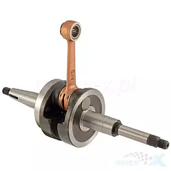 Wał korbowy, sworzeń tłoka 12mm, RMS Peugeot Jet Force LC / Ludix / Ludix Blaster / Vivacity 2004