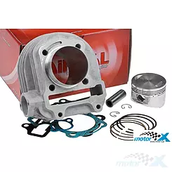Cylinder kompletny 57.40mm 150cc sworzeń 15mm Keeway ARN 125 / F-Act 125 / Matrix 125