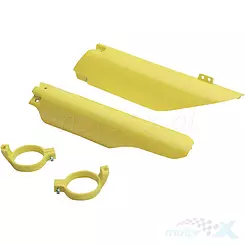 Osłony amortyzatorów żółte UFO Plast Suzuki RM / RMZ 04-06