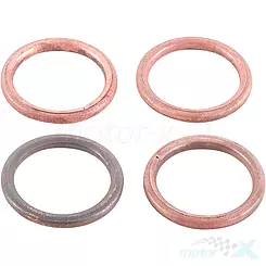 Uszczelka kolektora wydechowego, 4 sztuki, Vertex 823021 