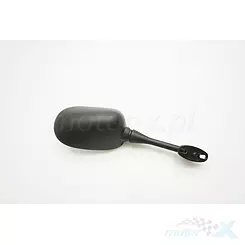 Lusterko prawe, czarny mat, Biketec BTMIRH01R (LH02R)
