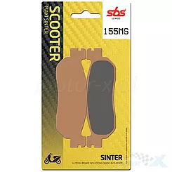 Klocki hamulcowe  spiekane SBS Sinter Maxi Scooter 155MS