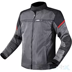 Kurtka motocyklowa, wiosna, lato, wodoodporna, LS2 Riva Man Czarno-Szara