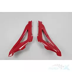 Osłony chłodnicy czerwone UFO Plast Husqvarna CR / WR / TC / TE 05-07