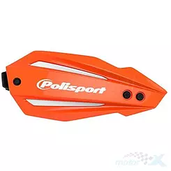 Osłony dłoni, handbary, uniwersalne, pomarańczowe, Polisport Bullit Full Wrap Around