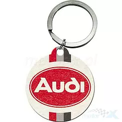Brelok do kluczy Audi Logo Nostalgic Art 48039