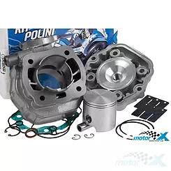Cylinder kompletny z głowicą Polini Race 80cc Derbi Senda / GPR -2005 (EBE / EBS)