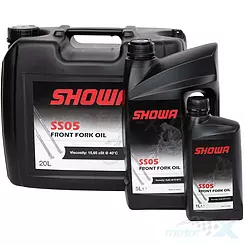 Olej do amortyzatorów przednich, 5W 15.65cSt, Showa Front Fork Oil SS05 1L