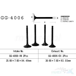 Zawór ssący Vesrah GG-4006-IN