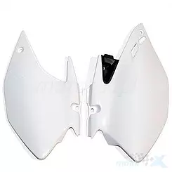 Osłony tylne górne komplet, białe, UFO Plast YA03887046