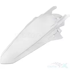 Błotnik tylny, biały z pinami, UFO Plast KT05002047