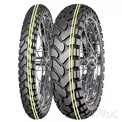 Opona motocyklowa dual Mitas 150/70-17 ENDURO TRAIL DAKAR (PODWÓJNY ŻÓŁTY PASEK) 69H M+S tył