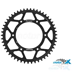 Zębatka tylna Supersprox Steel Racing 520, czarna, 49z, KTM / Husaberg / Husqvarna