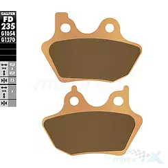 Klocki hamulcowe Galfer Sintered Street FD235G1370