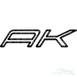 Naklejka logo "AK" Kymco AK 550 Premium