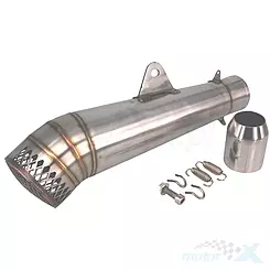 Tłumik, wydech uniwersalny, Moretti Parts STAL11