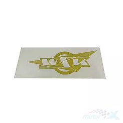 Naklejka wsk prostokątna złota 100x40mm