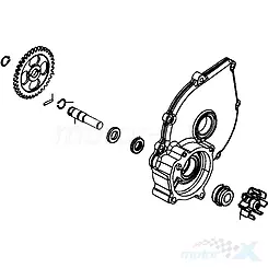 Pompa wody Kymco MXU / Maxxer