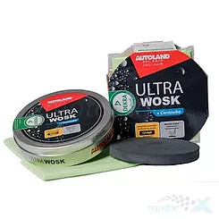 Wosk z zawartością carnauba, z gabką, Autoland Car Care, 100g