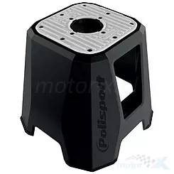 Stojak pod motocykl, czarno szary, obciążenie 250kg, Polisport Basic Max