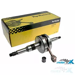 Wał korbowy, sworzeń tłoka 12mm, Top Racing Evolution NG Suzuki LC (stumpf 66mm)
