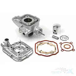 Cylinder kompletny z głowicą Airsal Sport 70cc, Peugeot leżący LC