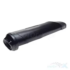 Osłona tłumika czarna, WM Motor, Junak 126