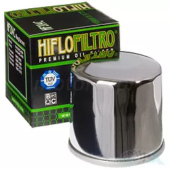 Filtr oleju HifloFiltro chromowany HF204C