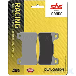 Klocki hamulcowe  karbonowe SBS Dual Carbon Racing 809DC