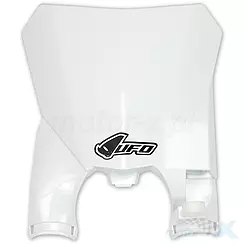 Tablica na numer startowy biała UFO Plast Honda CRF 250R / 250RX