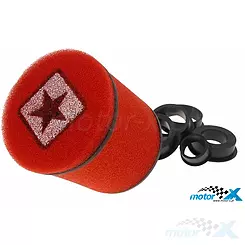Filtr powietrza stożkowy 28mm / 35mm / 42mm / 45mm / 49mm / 55mm 0° gąbka Stage6 Double Layer Mini
