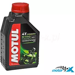 Olej silnikowy MOTUL 5100 Technosynthese półsyntetyczny 4T 10W40 1L