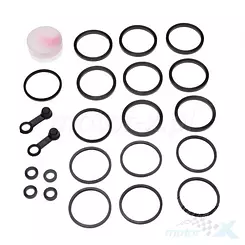 Zestaw naprawczy zacisku hamulcowego, przód, WM Motor, Tourmax BCF-417, Kawasaki GPZ / ZR / ZXR / ZZR